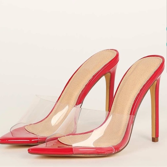 All mine Clear heels red - Picture 3 of 4